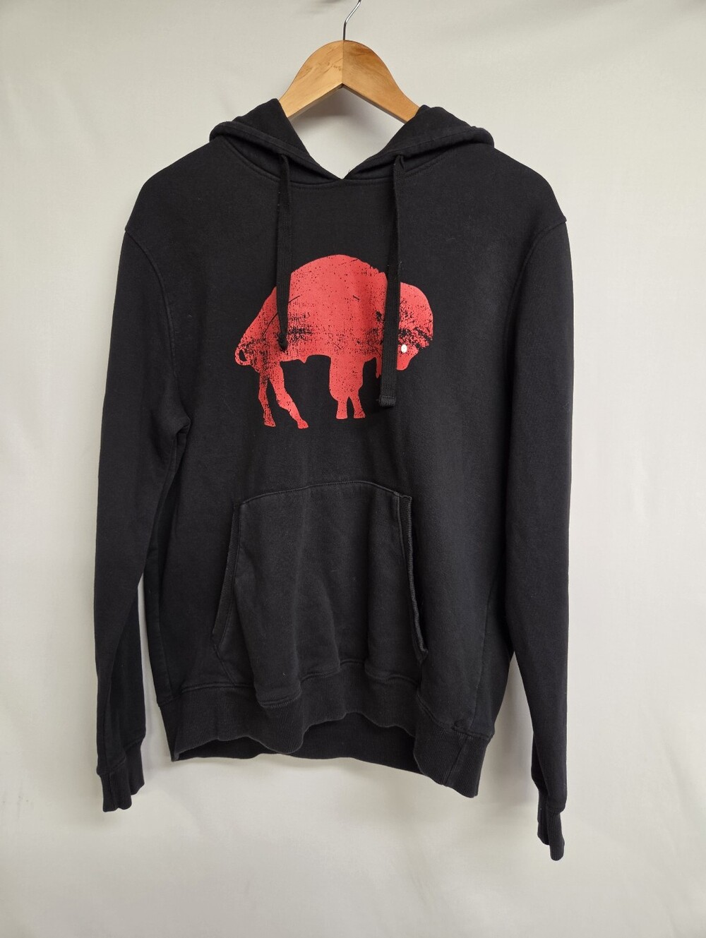 Starter Buffalo Bills GIII Long Sleeve Throw Back Black Pullover